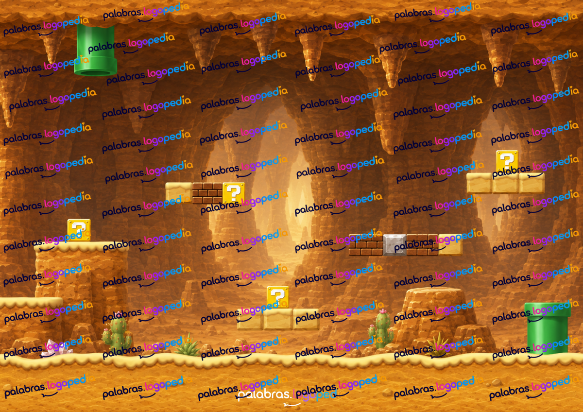 Super Mario Logopédico | Juego para trabajar lenguaje y sonidos del habla