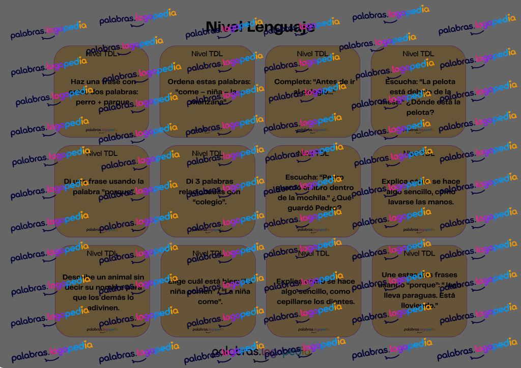 Pokémon Logopédico