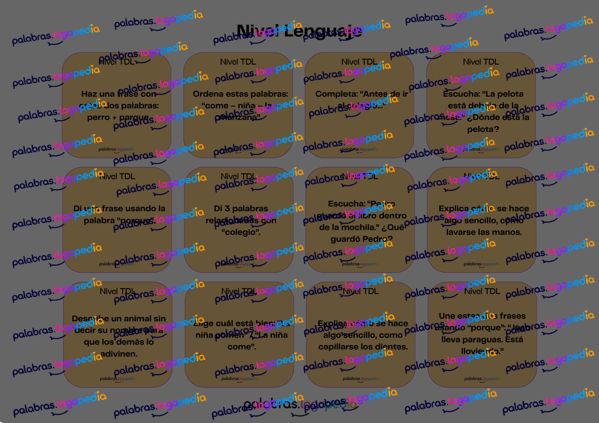 Pokémon Logopédico