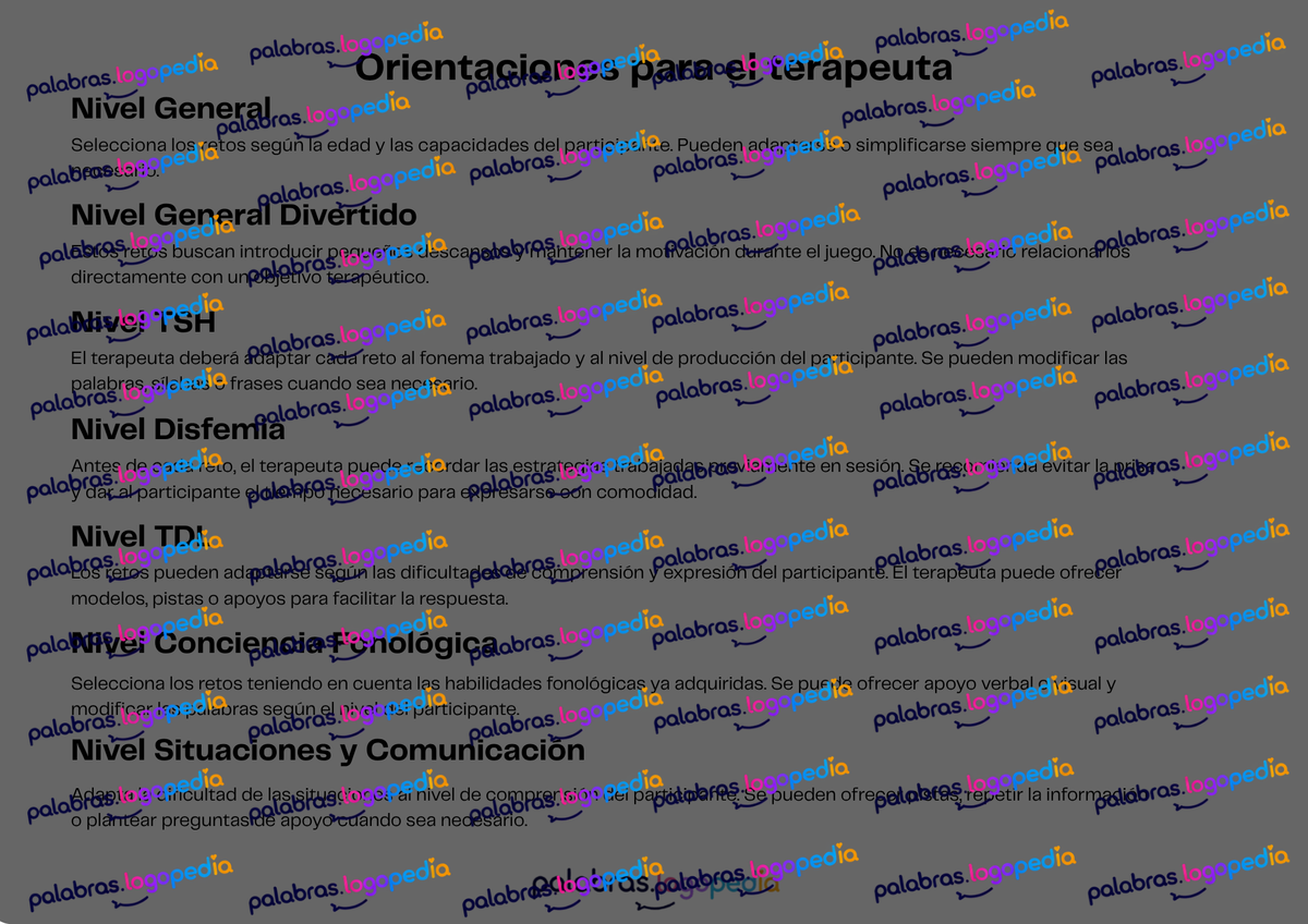 Pokémon Logopédico