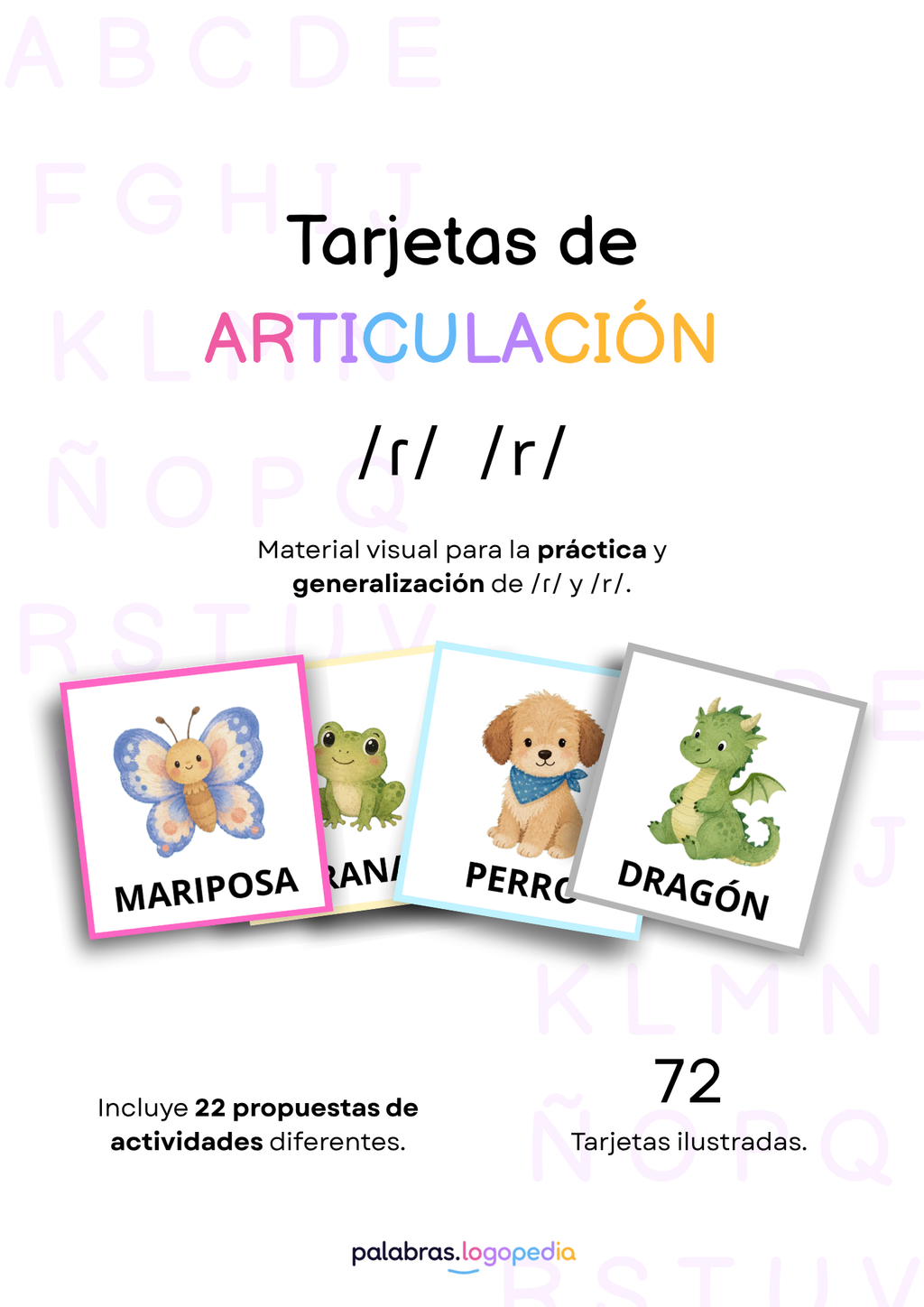 Tarjetas de articulación – Fonema R