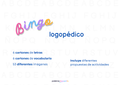 Bingo Logopédico