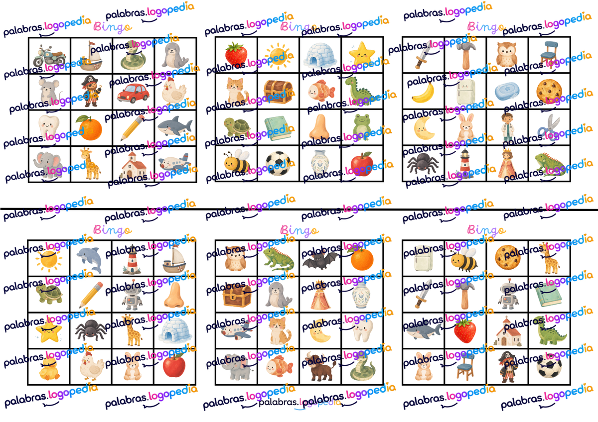 Bingo Logopédico