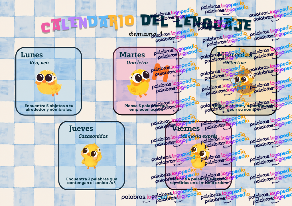 Calendario del Lenguaje