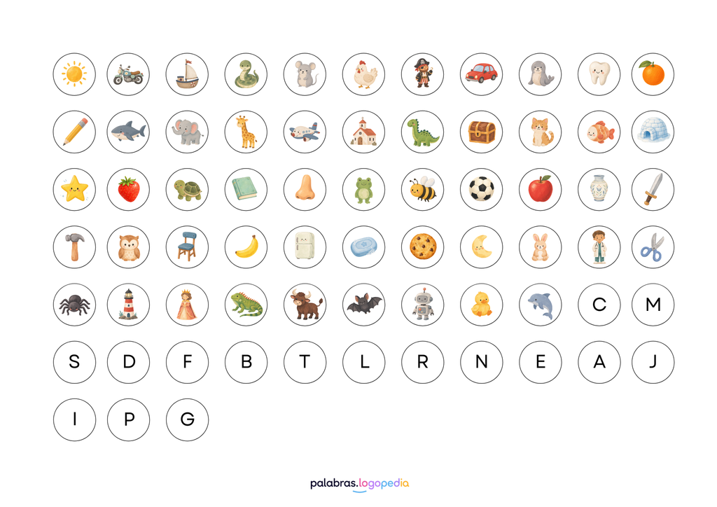 Bingo Logopédico