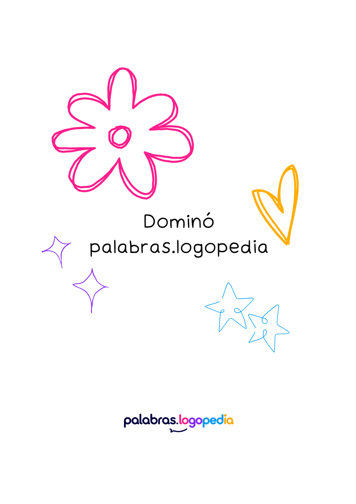 Dominó Logopédico | Juego educativo para trabajar el lenguaje